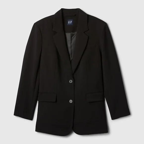 GAP Women's Charcoal Blazer - Picture 7 of 7